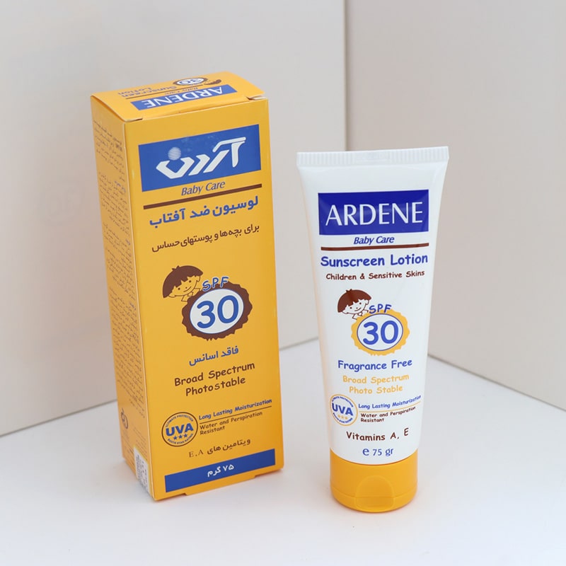 لوسیون ضد آفتاب SPF30 کودک آردن 75گرم 91051