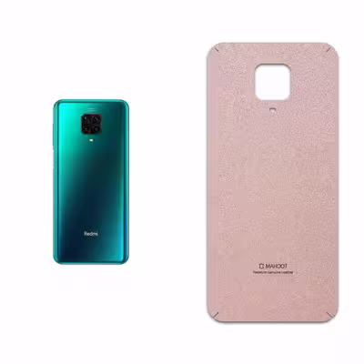 برچسب پوششی ماهوت مدل Rose Gold Leather مناسب برای گوشی موبایل شیائومی Redmi Note 9 Pro