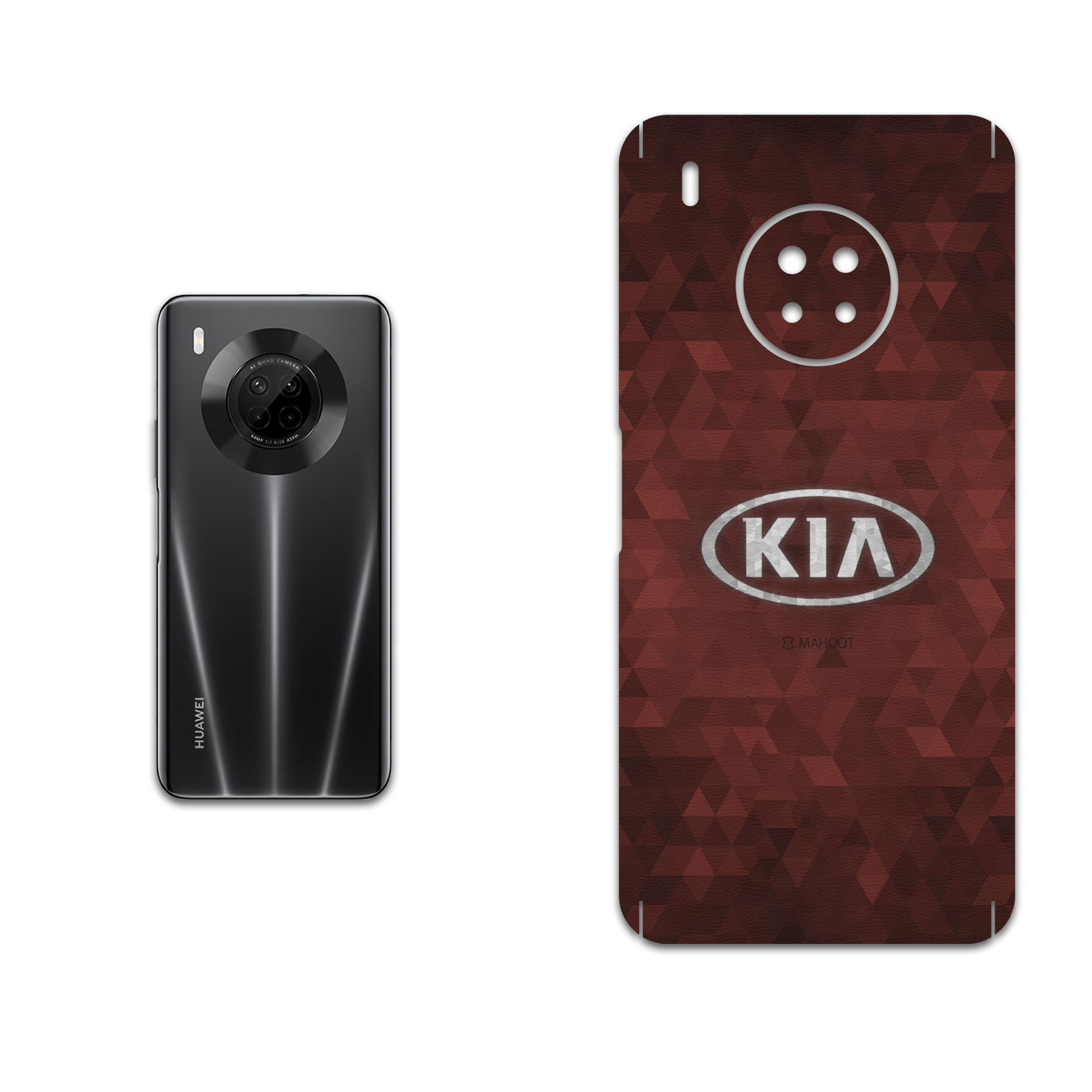 برچسب پوششی ماهوت مدل KIA مناسب برای گوشی موبایل هوآوی Y9a