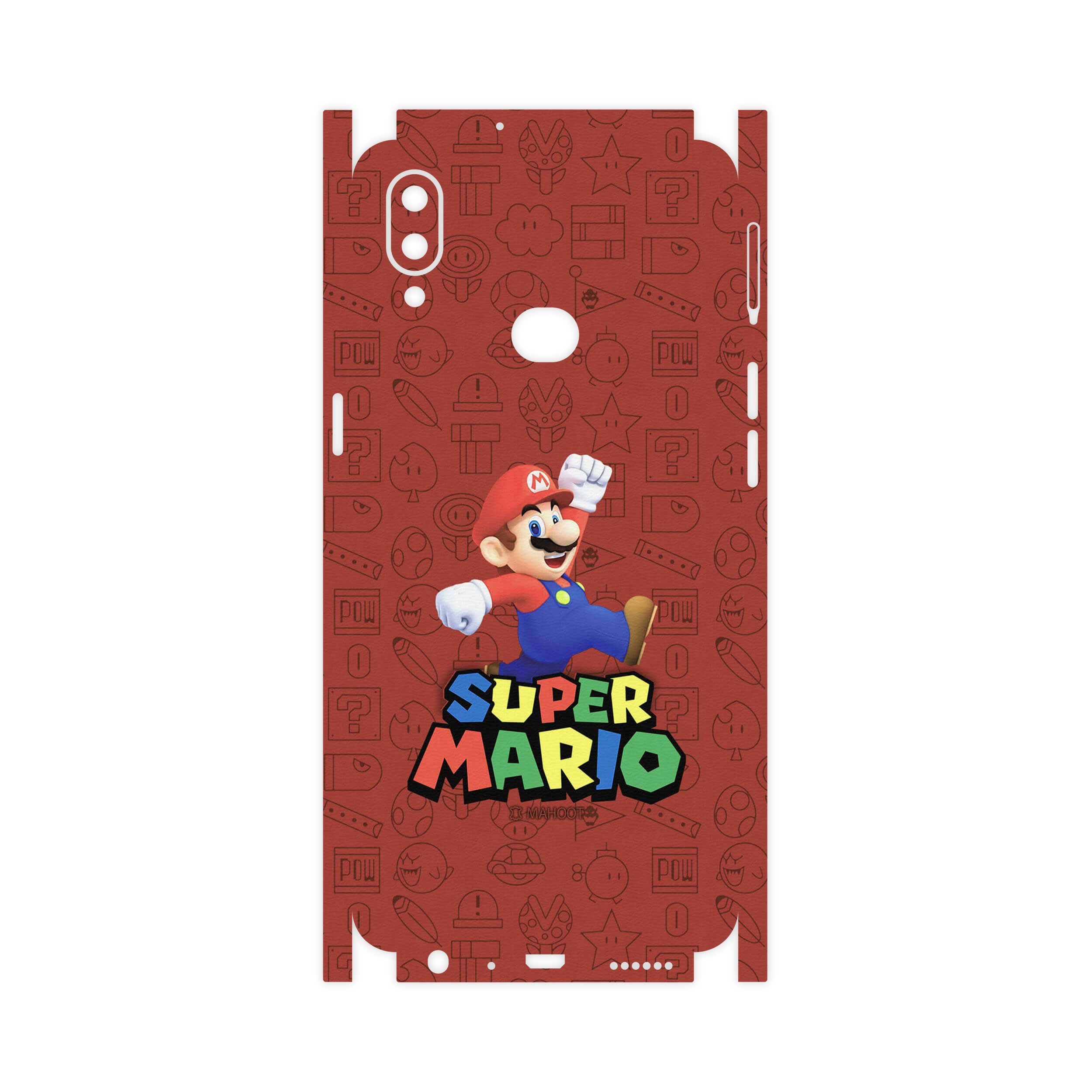 برچسب پوششی ماهوت مدل Super-Mario-Game-FullSkin مناسب برای گوشی موبایل سامسونگ Galaxy A10s