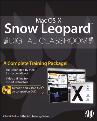 خرید و دانلود نسخه کامل کتاب Mac OS X Snow Leopard Digital Classroom