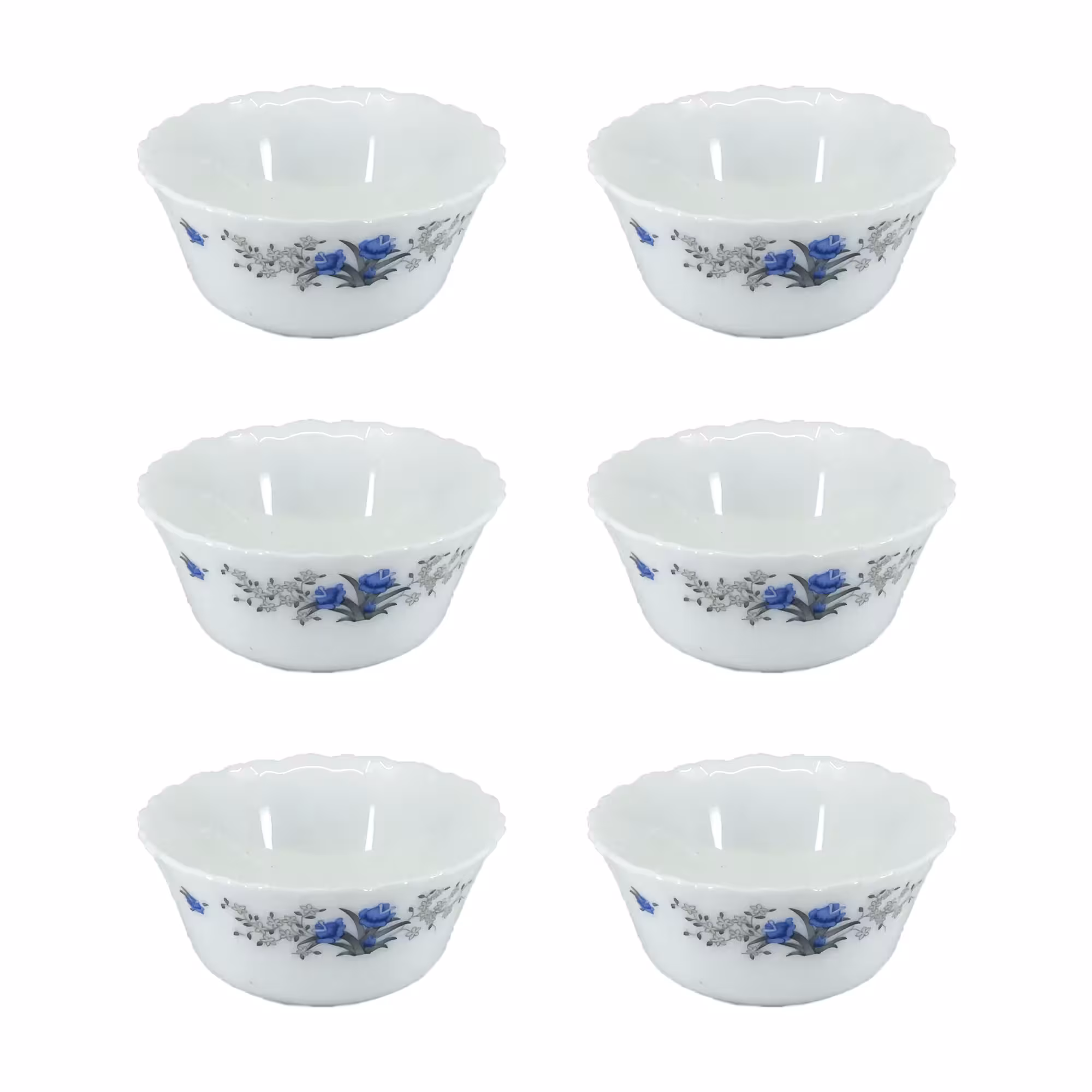 پیاله پارس اپال طرح رمانتیک120 بسته 6 عددی