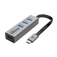 هاب 4 پورت USB-C پرومیت مدل MEDIAHUB-C3 