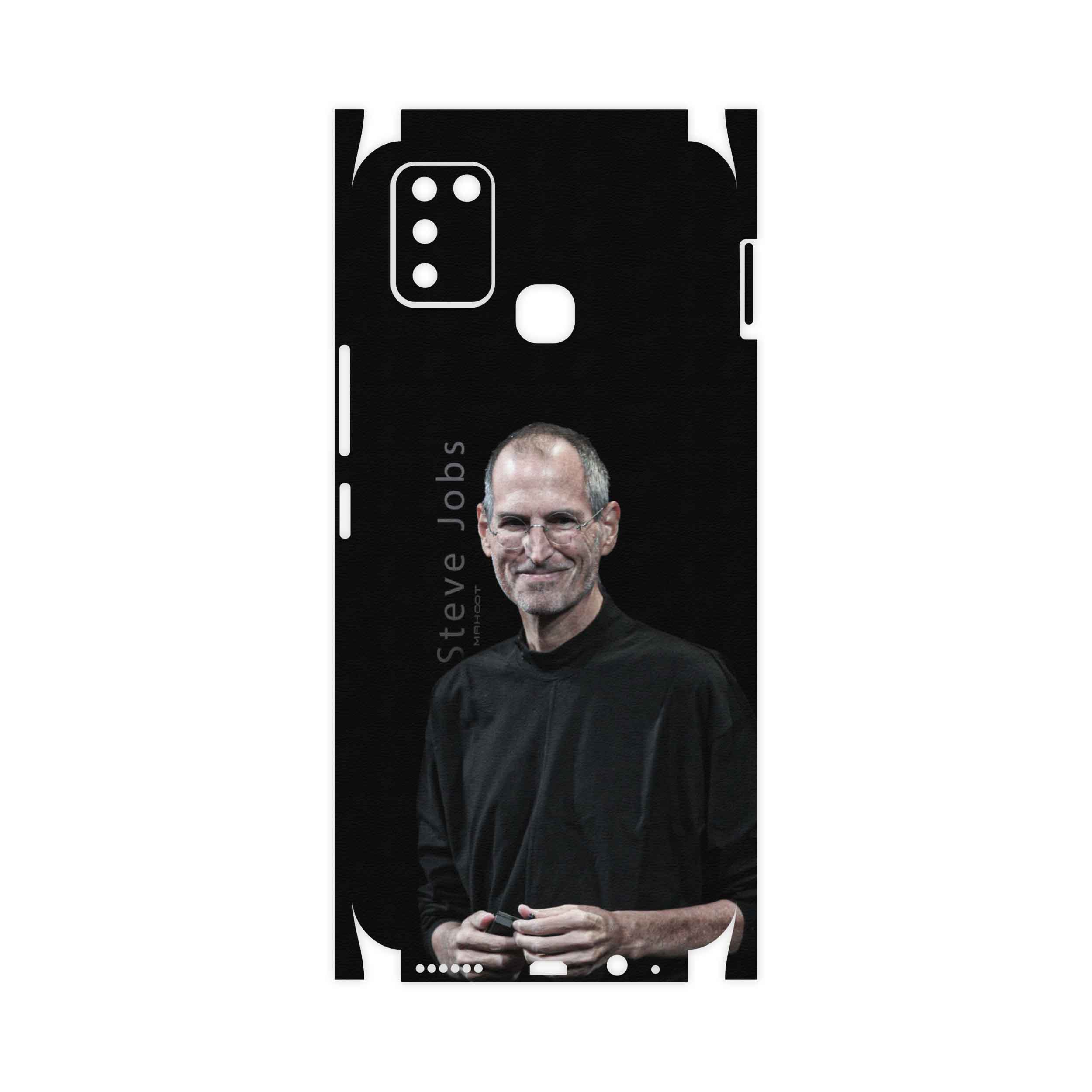 برچسب پوششی ماهوت مدل Steve-Jobs-FullSkin مناسب برای گوشی موبایل اینفینیکس Smart 6 X657B