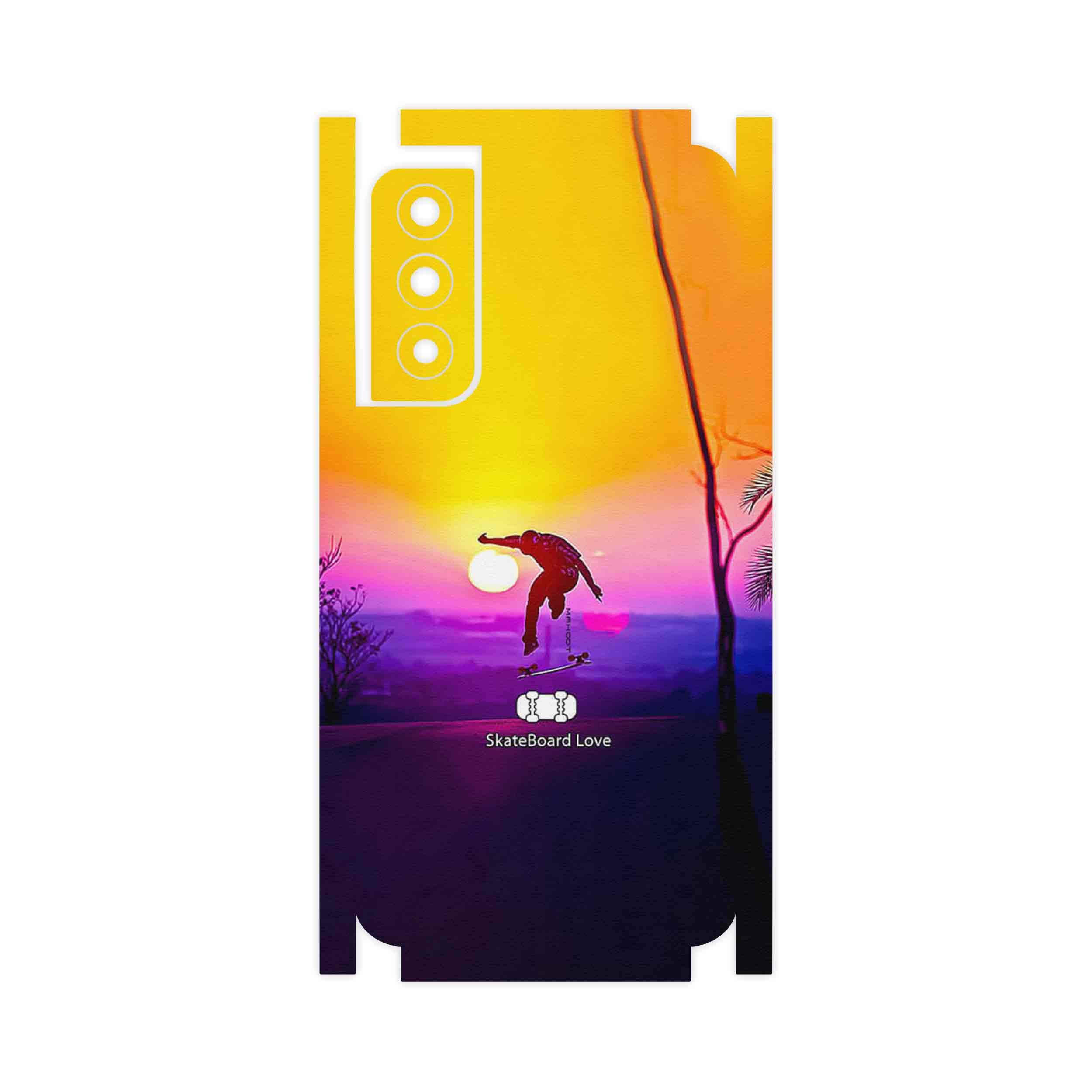 برچسب پوششی ماهوت مدل Skateboard-FullSkin مناسب برای گوشی موبایل سامسونگ Galaxy S21 FE 5G