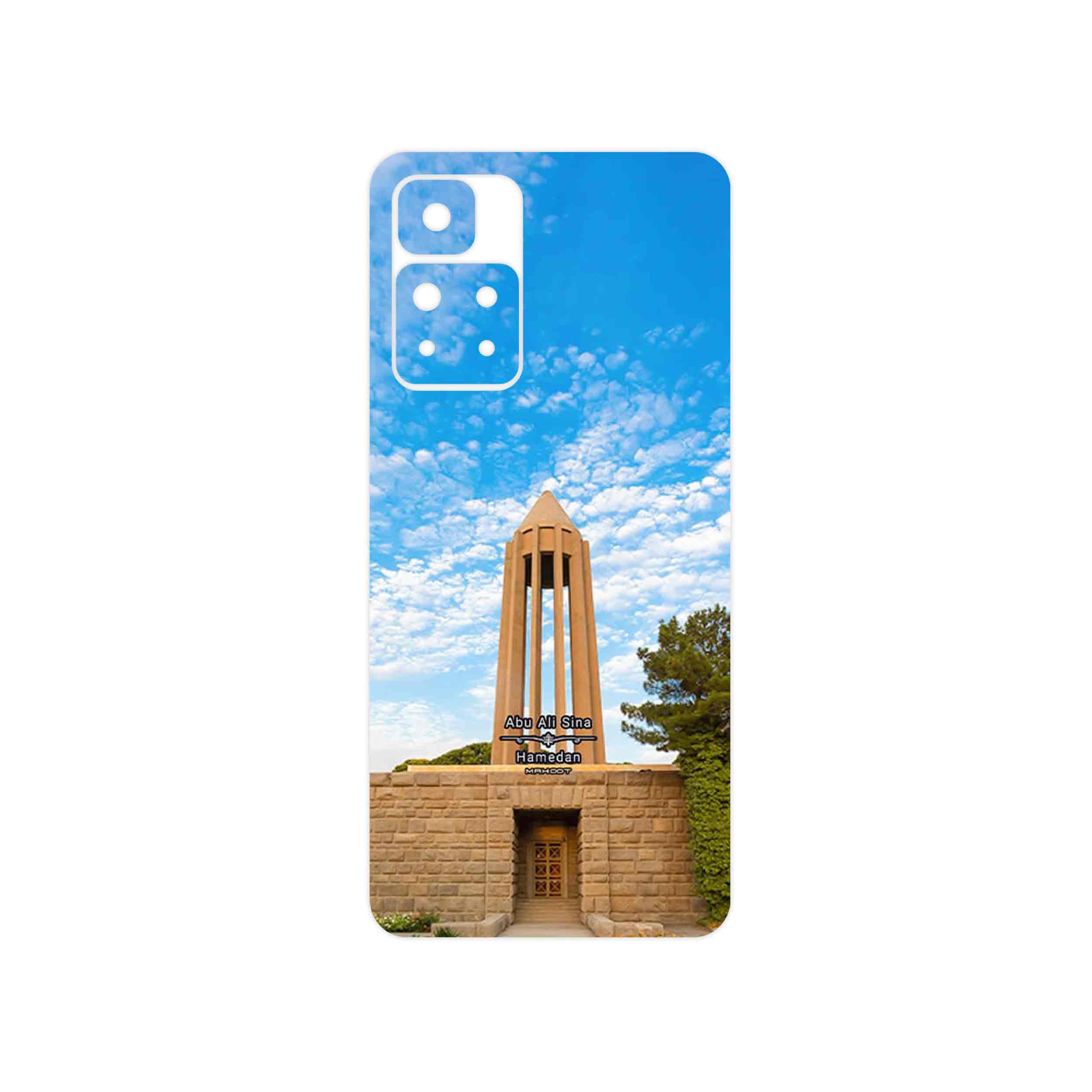 برچسب پوششی ماهوت مدل Abu Ali Sina tomb مناسب برای گوشی موبایل شیائومی Redmi Note 11 Pro Plus 5G