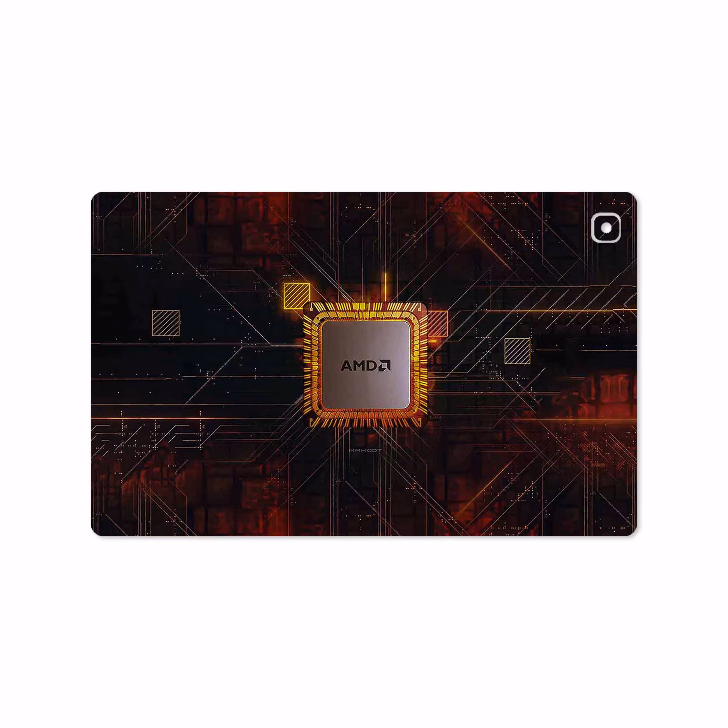 برچسب پوششی ماهوت مدل AMD Brand مناسب برای تبلت سامسونگ Galaxy Tab A7 10.4 LTE 2020 T505