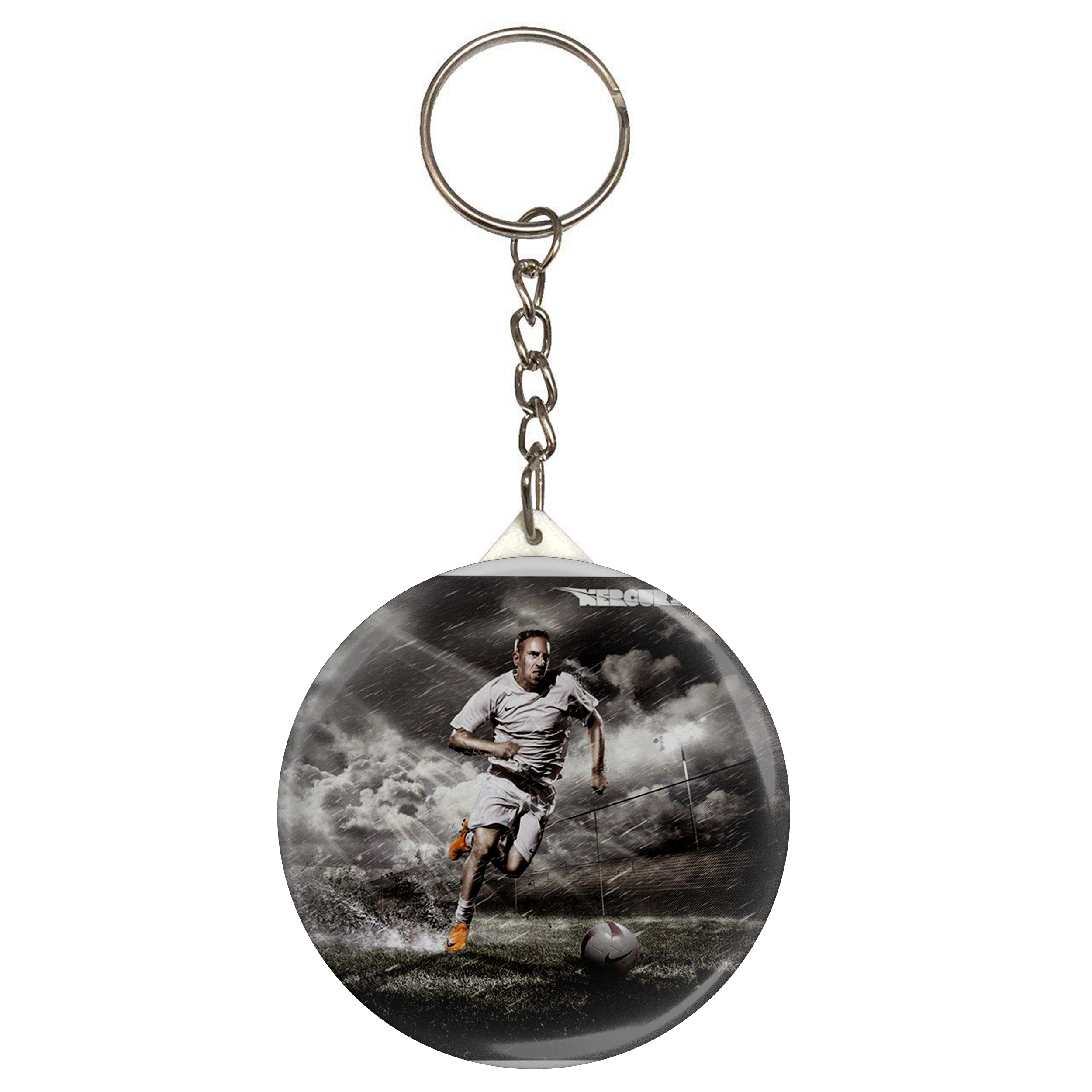 جاکلیدی طرح بازیکن فوتبال بایرن مونیخ آلمان فرانک ریبری فرانسه مدل S4613 