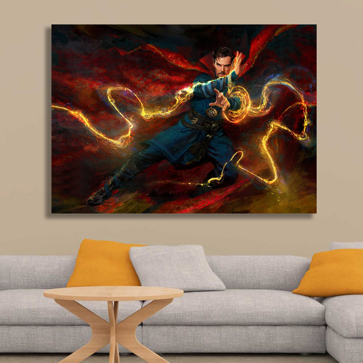 تابلو شاسی گالری استاربوی طرح Doctor Strange مدل Marvel 010