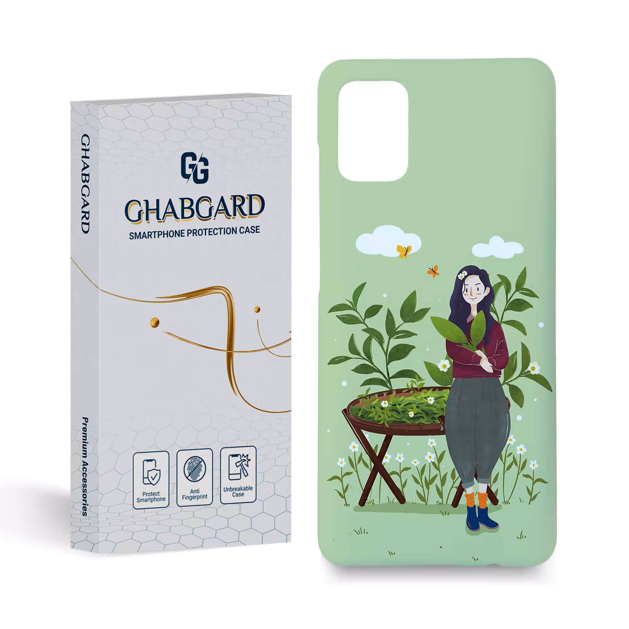 کاور قاب گارد مدل دخترانه مناسب برای گوشی موبایل سامسونگ galaxy a31