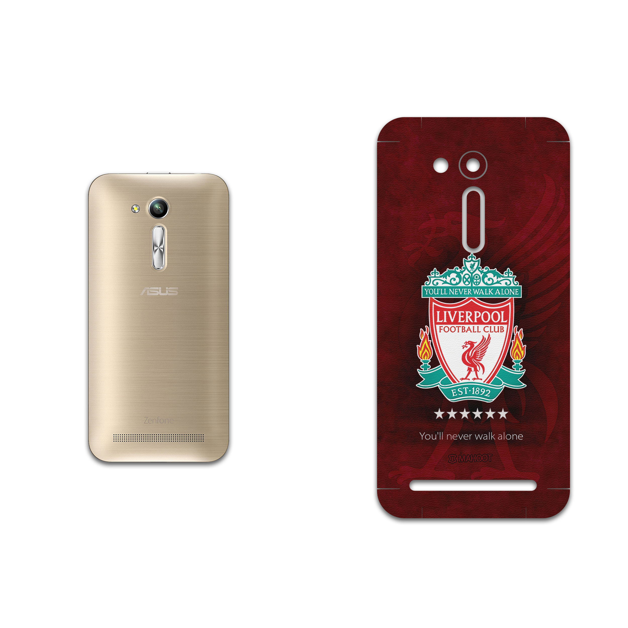 برچسب پوششی ماهوت مدل Liverpool-FC مناسب برای گوشی موبایل ایسوس Zenfone Go