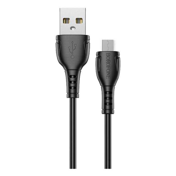 کابل تبدیل USB به MicroUSB بروفون مدل BX51 طول 1 متر