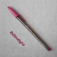 خودکار بیک کریستال لارج 1.6mm صورتی 