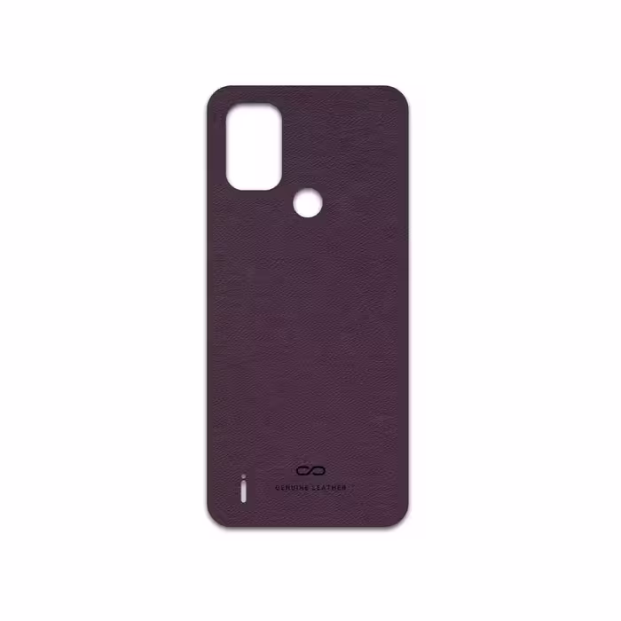 برچسب پوششی ماهوت مدل Purple-Leather مناسب برای گوشی موبایل نوکیا C31