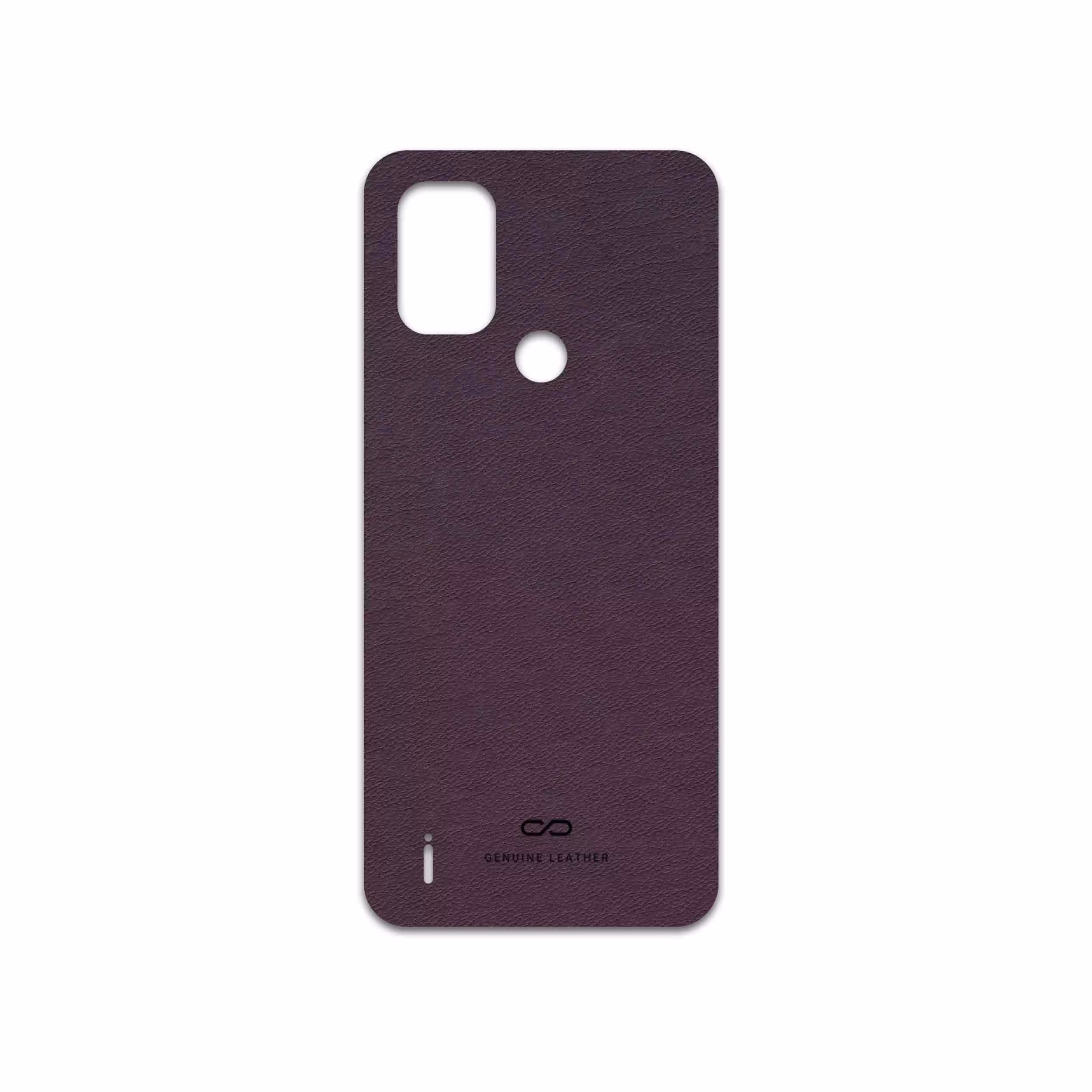 برچسب پوششی ماهوت مدل Purple-Leather مناسب برای گوشی موبایل نوکیا C31
