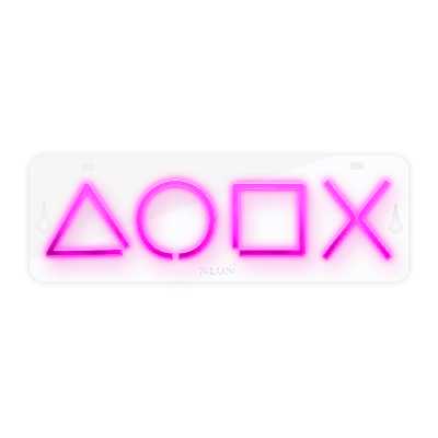 چراغ دیواری نئون دیزاین طرح Ps-Keys-GL_PN