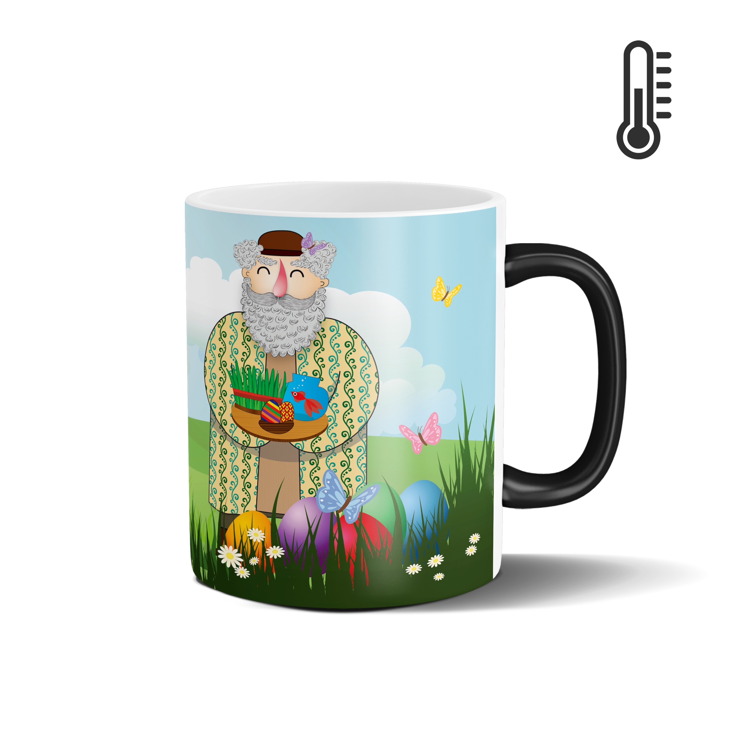 ماگ حرارتی مدل عیدنوروز کد H20234