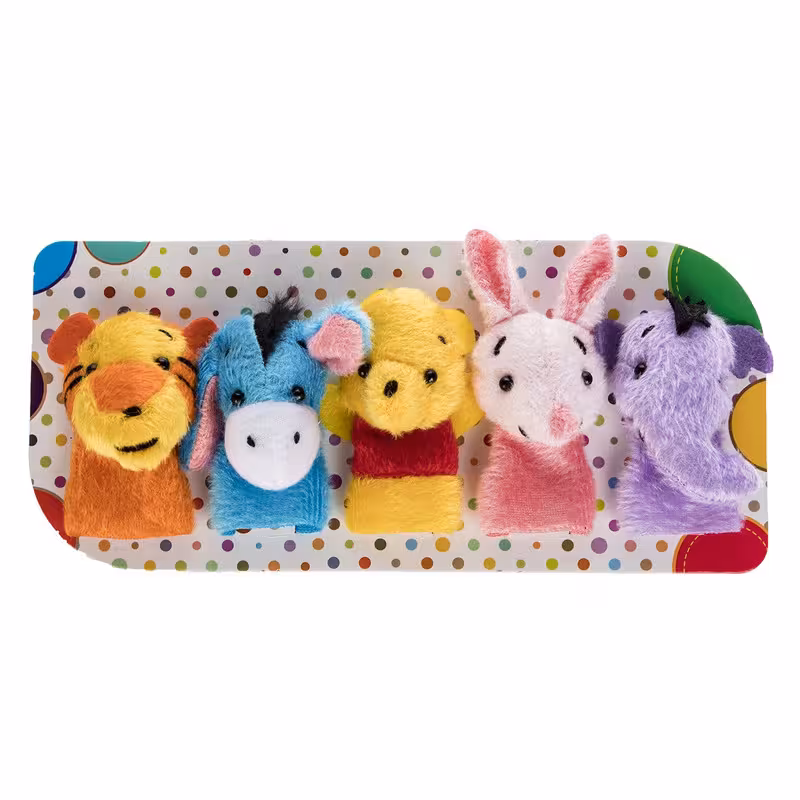 عروسک انگشتی پرشین صبا مدل Winnie The Pooh And Friends بسته 5 عددی | چاوه