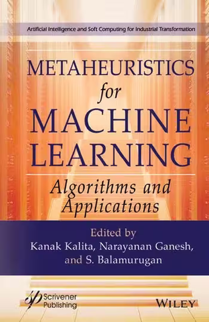 خرید و دانلود نسخه کامل کتاب Metaheuristics for Machine Learning - Algorithms and Applications