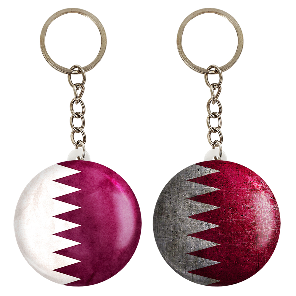 جاکلیدی خندالو مدل پرچم قطر کد 2043620438 مجموعه 2 عددی