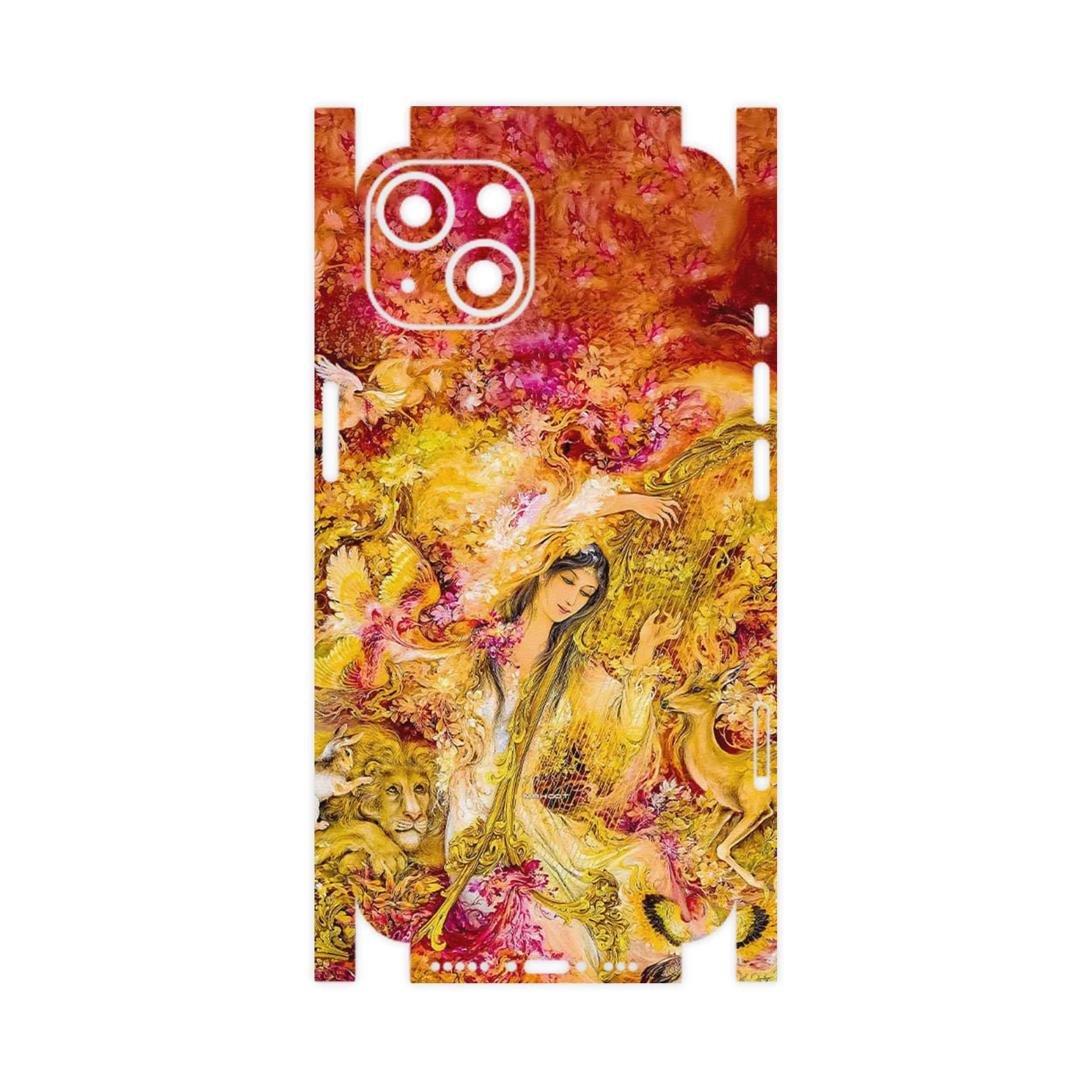 برچسب پوششی ماهوت مدل Persian miniature 1-FullSkin مناسب برای گوشی موبایل اپل iPhone 13