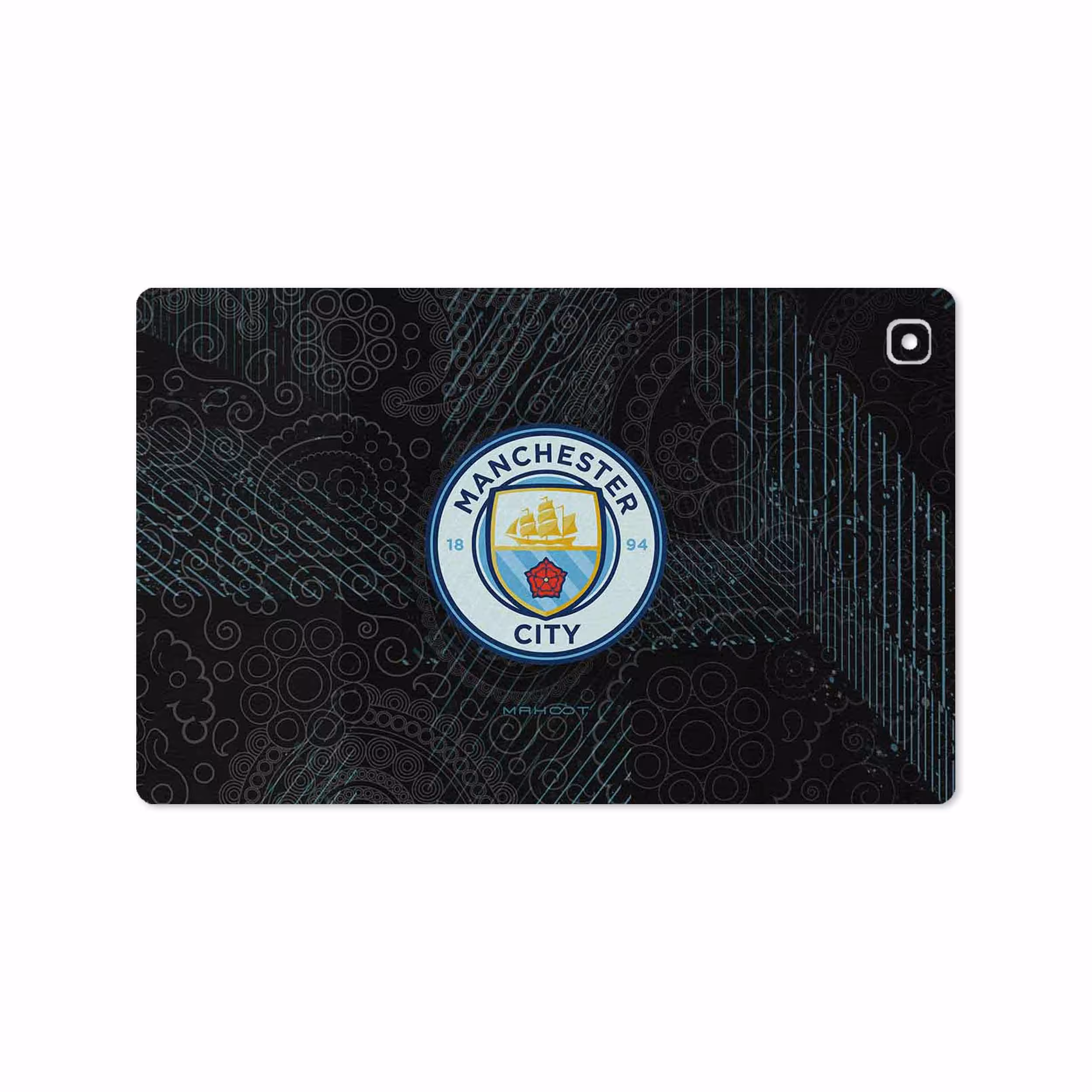 برچسب پوششی ماهوت مدل Manchester-City مناسب برای تبلت سامسونگ Galaxy Tab A7 10.4 LTE 2020 T505