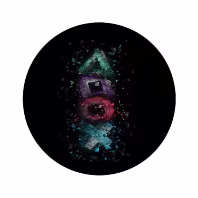 برچسب کنسول بازی مدل Game کد 1382