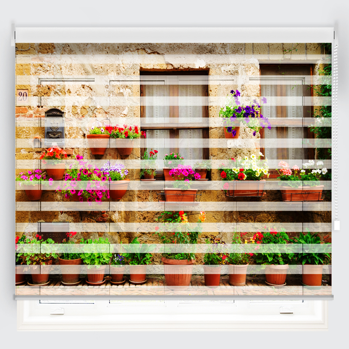پرده زبرا مدل TD-78 سایز 200x180 سانتی متر