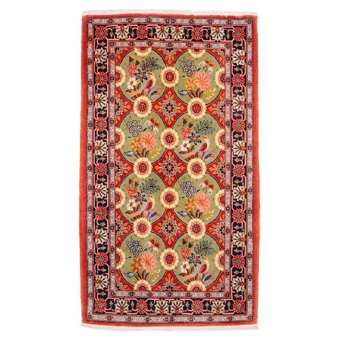 فرش دستباف قدیمی نیم متری سی پرشیا کد 174705