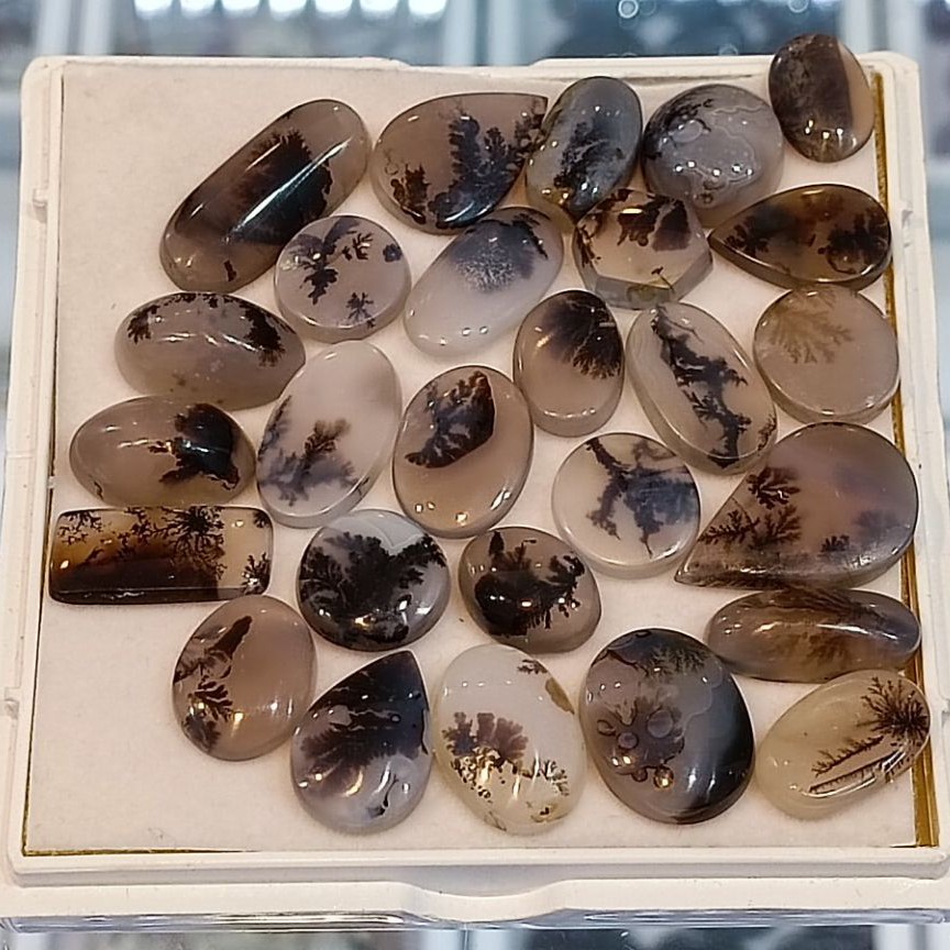 سنگ شجر قائن یا سنگ سجر قائن مناسب انگشتر. انگشتر نقره. گردنبند و ... .