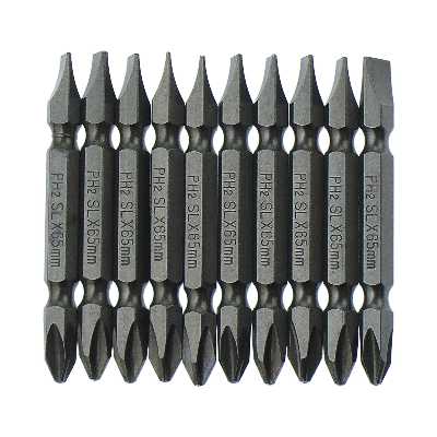 سری پیچ گوشتی یک سر چهارسو یک سر دو سو نیکون مدل NE-PH2SL-65mm مجموعه 10 عددی