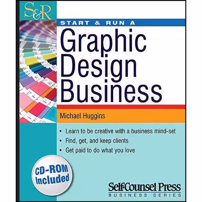 کتاب زبان اصلی Start   Run a Graphic Design Business اثر Michael Huggins
