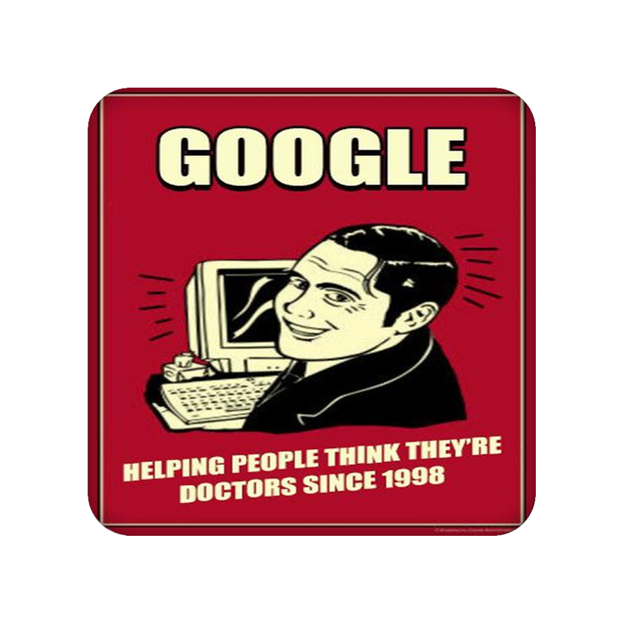 زیر لیوانی مدل Google کد 1512