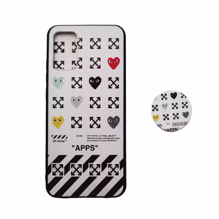 کاور مدل a02s مناسب برای گوشی موبایل سامسونگ Galaxy A02S / M02S به همراه پایه نگهدارنده