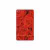 برچسب پوششی ماهوت مدل Red-Flower مناسب برای تبلت لنوو E7
