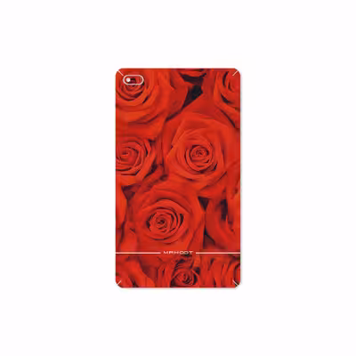 برچسب پوششی ماهوت مدل Red-Flower مناسب برای تبلت لنوو E7
