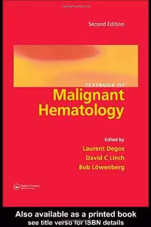 [PDF] دانلود کتاب Textbook Of Malignant Hematology, 2nd ed, 2003