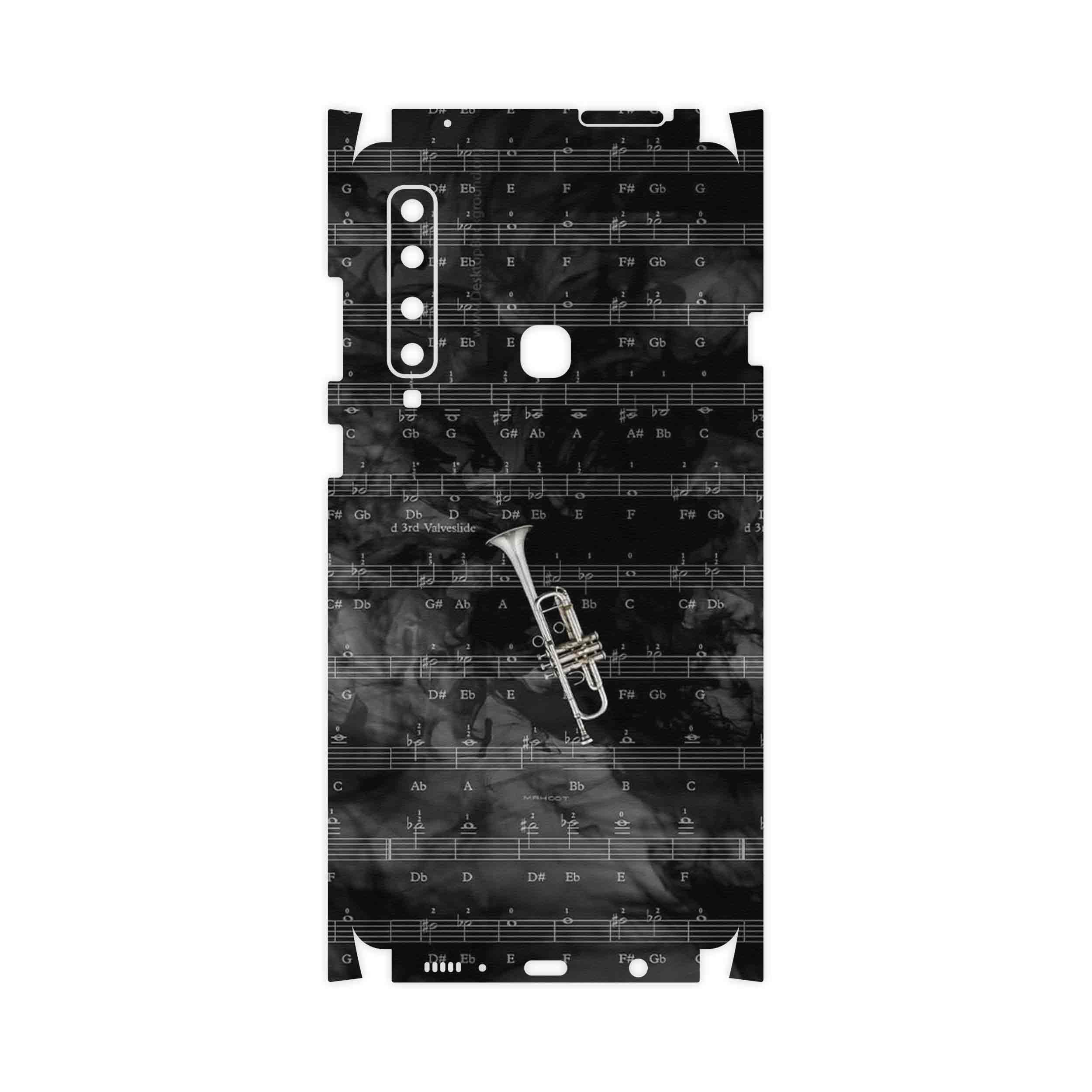برچسب پوششی ماهوت مدل Trumpet-FullSkin مناسب برای گوشی موبایل سامسونگ Galaxy A9 2018