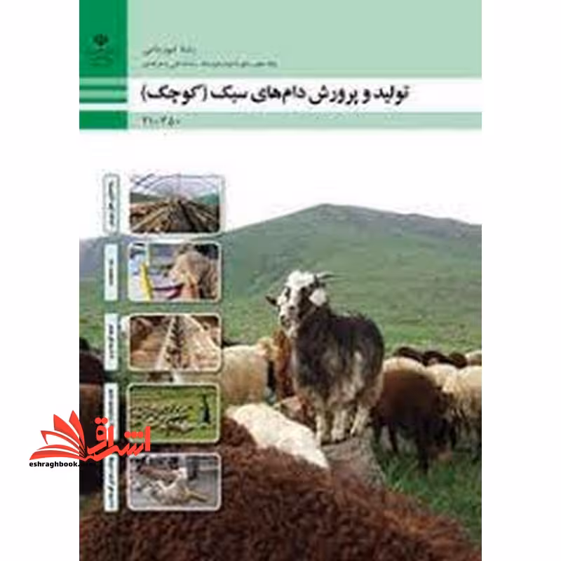 *پرینت سیاه و سفید* حیطه تخصصی آزمون استخدامی آموزش و پرورش عنوان شغل دبیر هنرآموز امور دامی شایستگی های فنی کارگاهی امور دامی تولید و پرورش دام های سبک - فروشگاه کتاب اشراق
