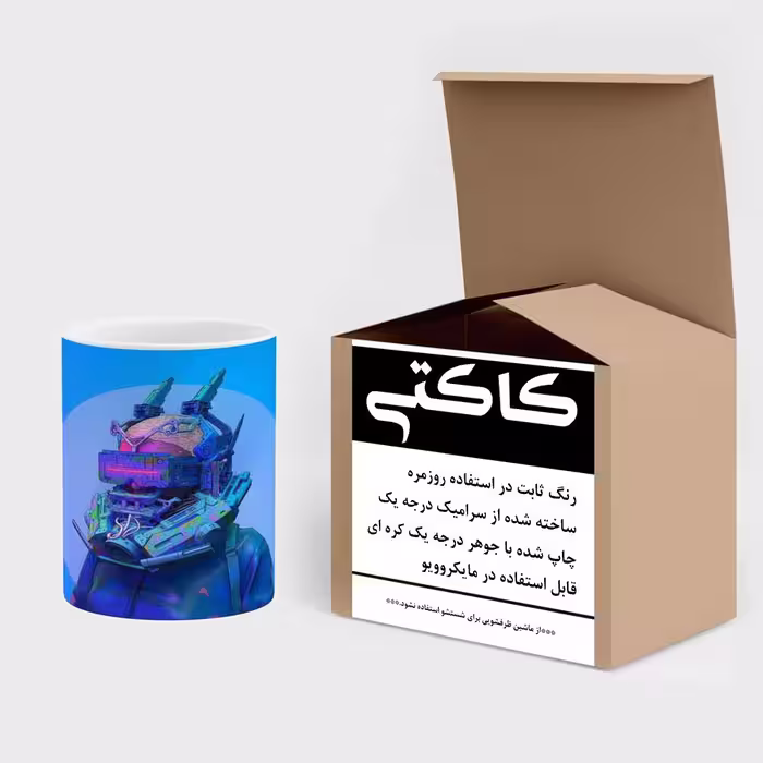 ماگ کاکتی طرح فانتزی مدل mgs14070