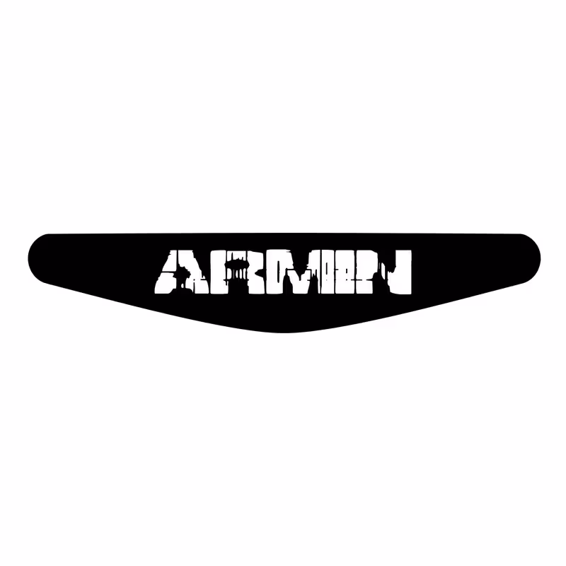 برچسب لایت بار دسته پلی استیشن 4 ونسونی طرح ARMIN