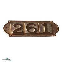 شماره پلاک Plate 3 تلرانس - Tolerance