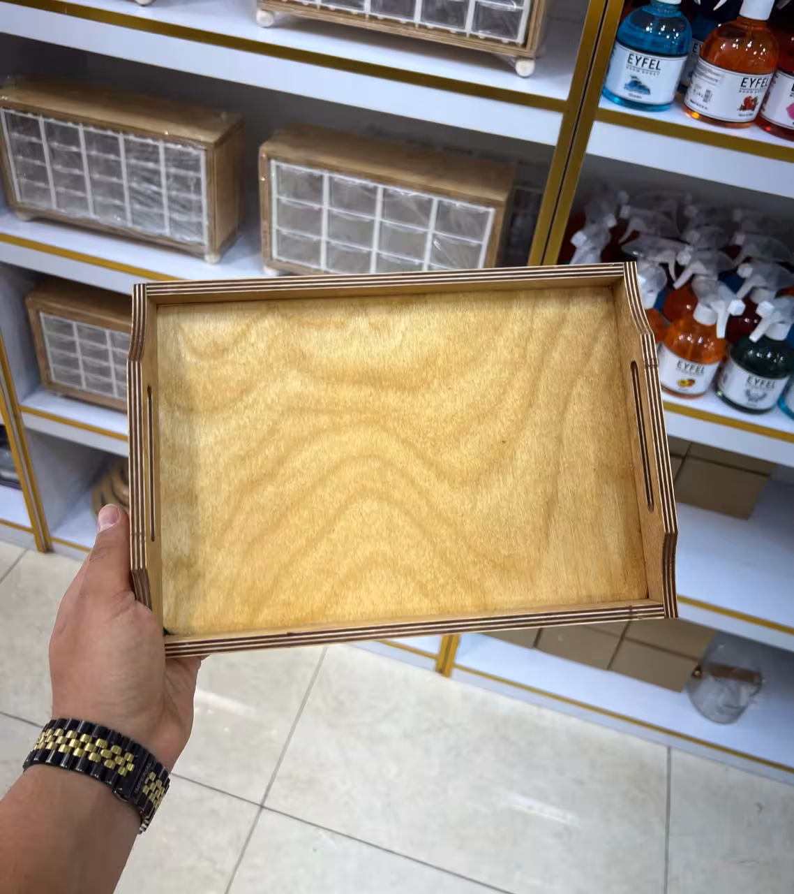 سینی چوبی سایز کوچک