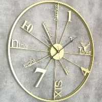 ساعت 152 خاص و زیبای مدرن فلزی سایز 60 (پس کرایه)