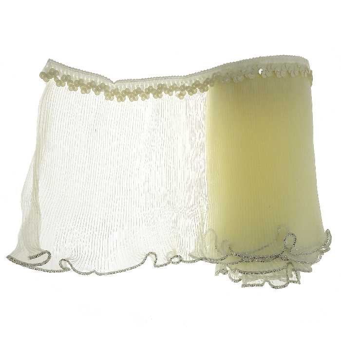 نوار یراق مدل پلیسه کد Y5548 طول 1.7 متر