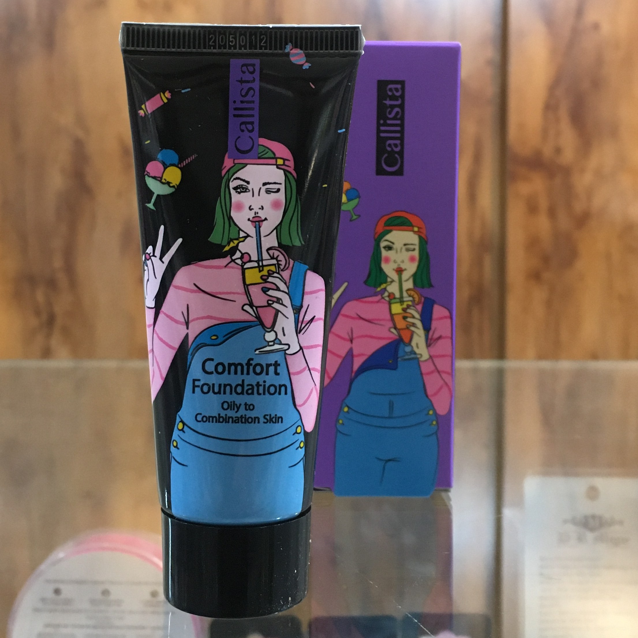 کرم پودر کالیستا مدل کامفورت شماره L02