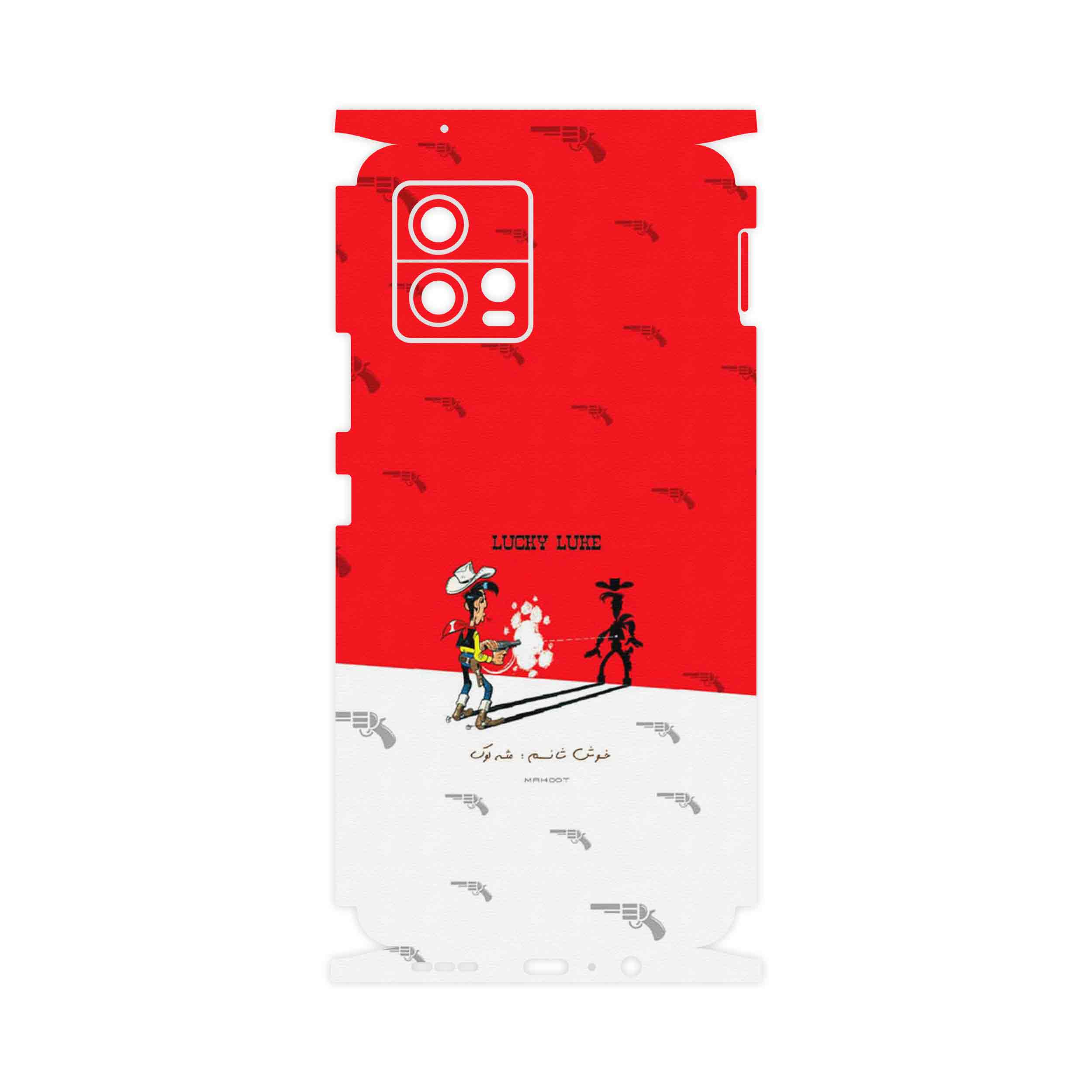 برچسب پوششی ماهوت مدل Lucky Luke-FullSkin مناسب برای گوشی موبایل موتورولا Moto G72