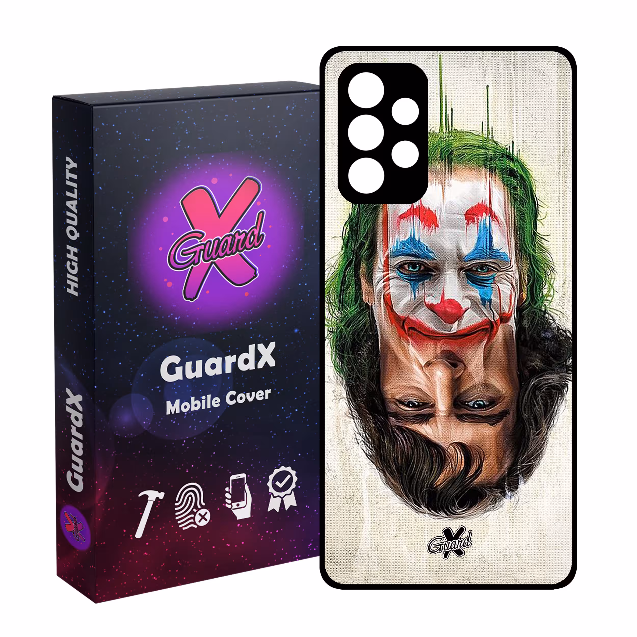 کاور گارد ایکس طرح Joker مدل Glass10097 مناسب برای گوشی موبایل سامسونگ Galaxy A32 4G