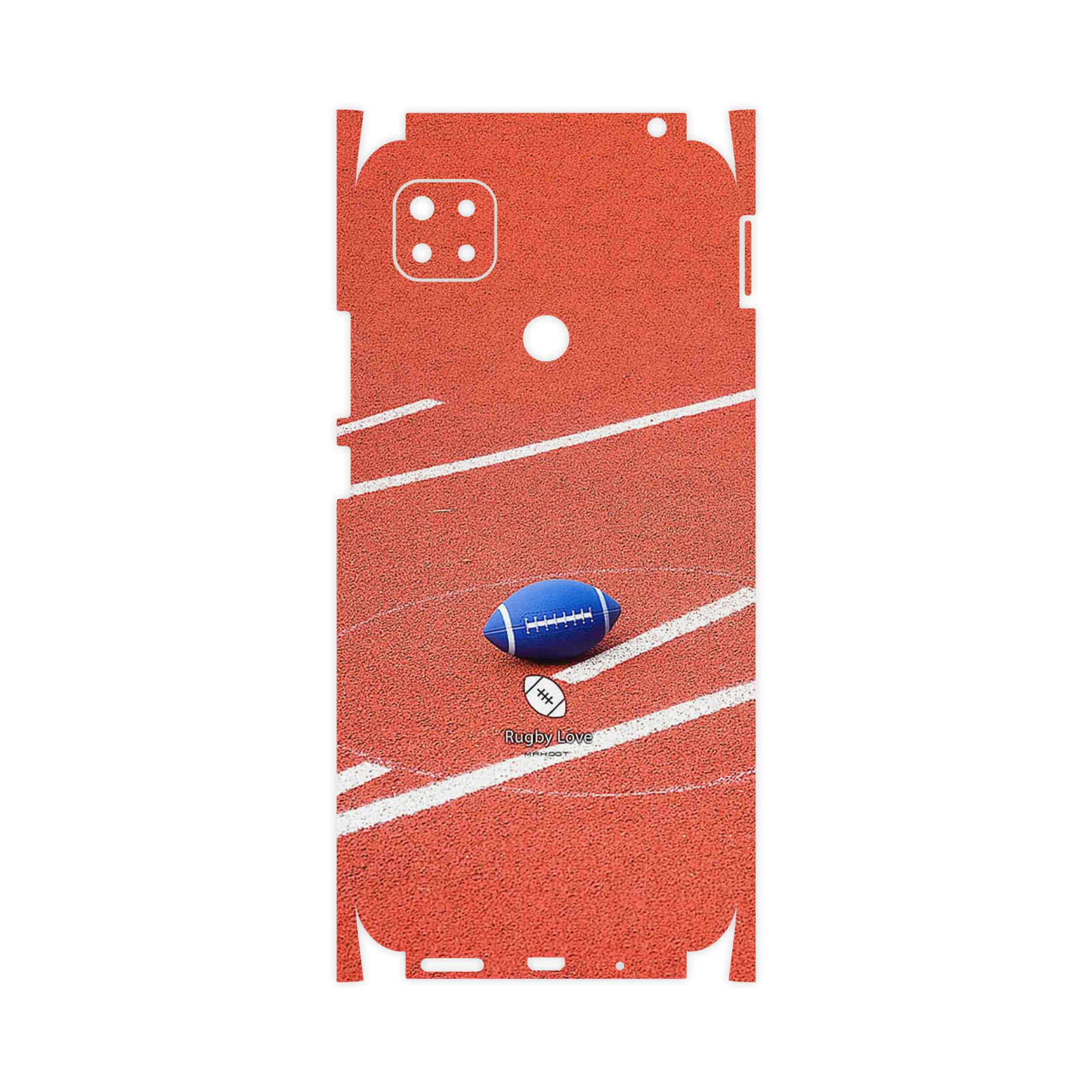 برچسب پوششی ماهوت مدل Rugby football-FullSkin مناسب برای گوشی موبایل شیائومی Redmi 9 Activ
