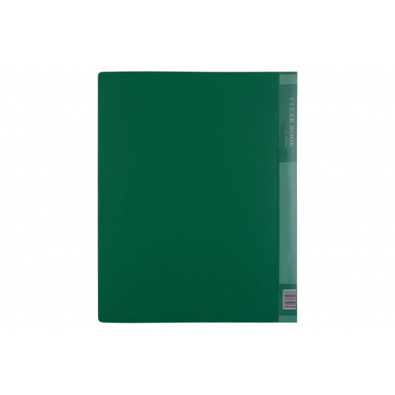 کلیربوک 50 برگ حلقه فلزی پاپکو سبز روشن کد A4-50